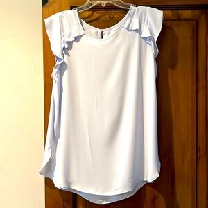 Loft, baby blue  blouse, size medium worn once